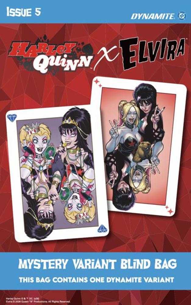Harley Quinn X Elvira 5 Cover E Blind Bag Variant - Walt's Comic Shop
