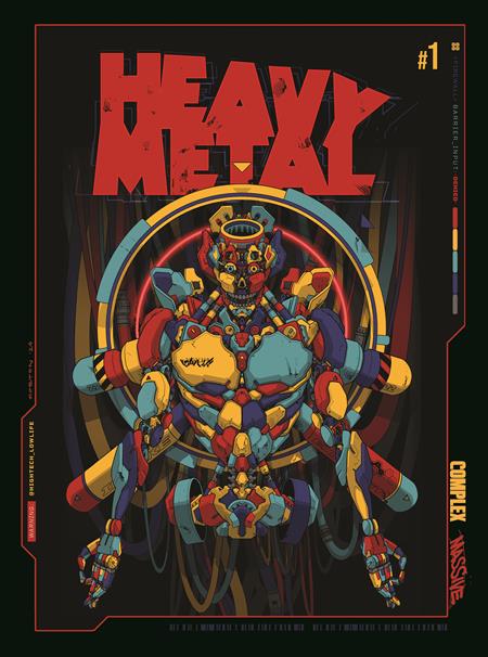 Heavy Metal Magazine 1 HC Limited Edition *PRE - ORDER* - Walt's Comic Shop