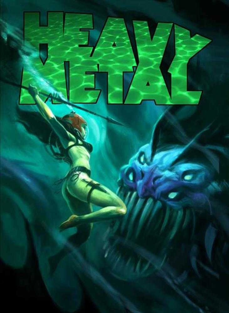 Heavy Metal Magazine 2 Cover B Patrick Reilly Variant (Mature) - Walt's Comic Shop