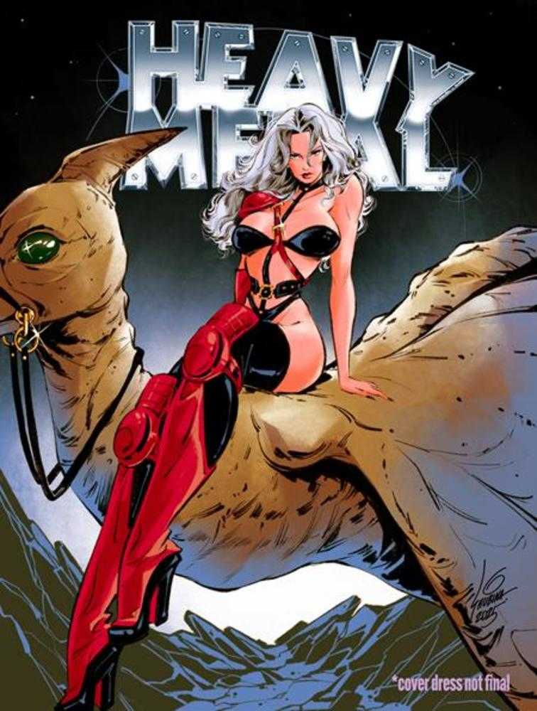 Heavy Metal Magazine 3 Cover D Sveta Shubina Massive Select Exclusive Variant (Mature) Limited To 2000 Copies Allocations May Occur - Walt's Comic Shop