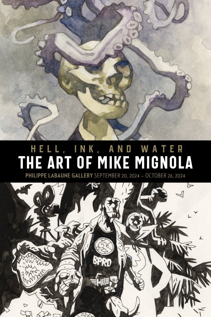 Hell, Ink & Water: The Art Of Mike Mignola HC *PRE - ORDER* - Walt's Comic Shop