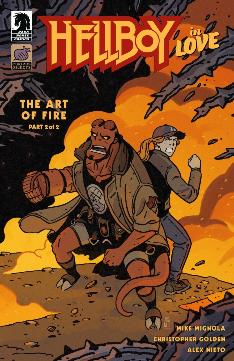 Hellboy In Love: The Art Of Fire 2 (Cover A) (Alex Nieto) - Walt's Comic Shop