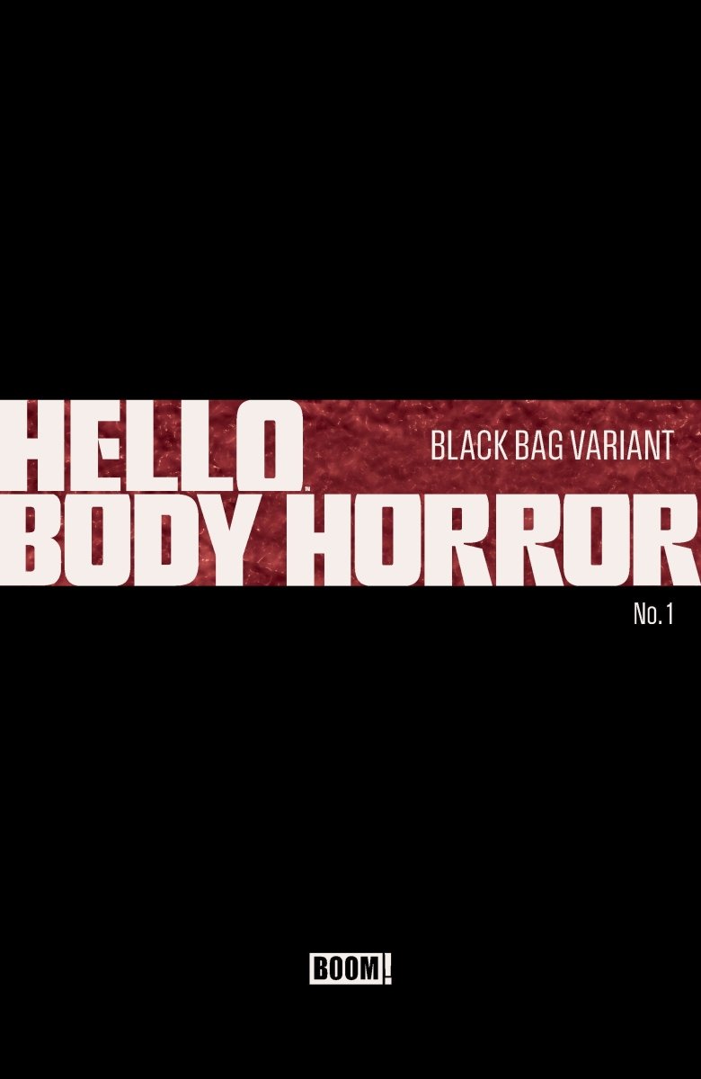 Hello Body Horror 1 C Black Bag Variant (Dressed, Black Bag, Wayshak) - Walt's Comic Shop