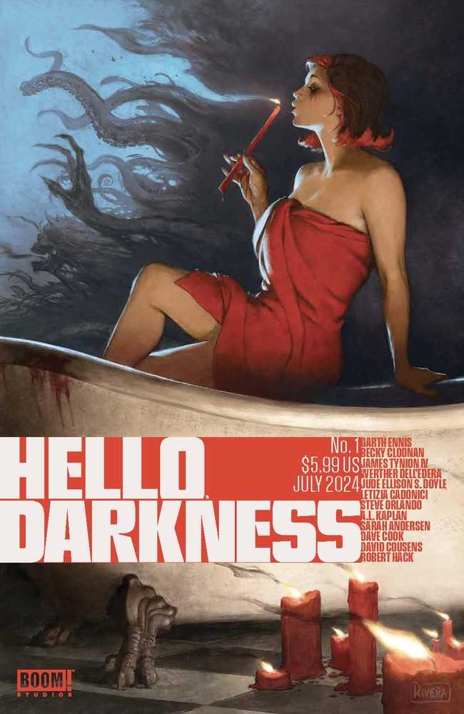 Hello Darkness #1 Cover A Rivera (Mature) - Walt's Comic Shop