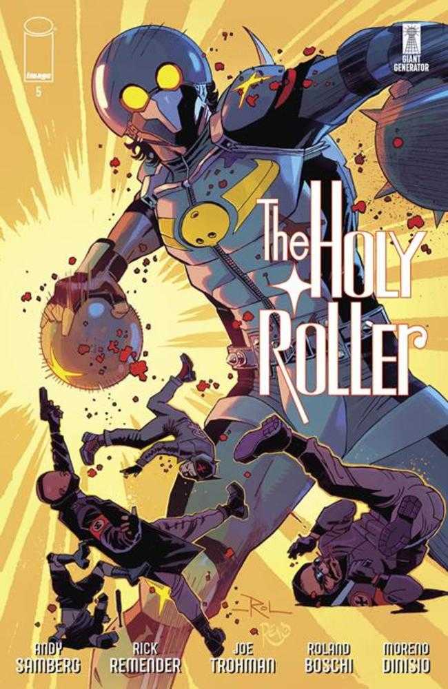 Holy Roller #5 (Of 9) Cover A Roland Boschi & Moreno Dinisio - Walt's Comic Shop