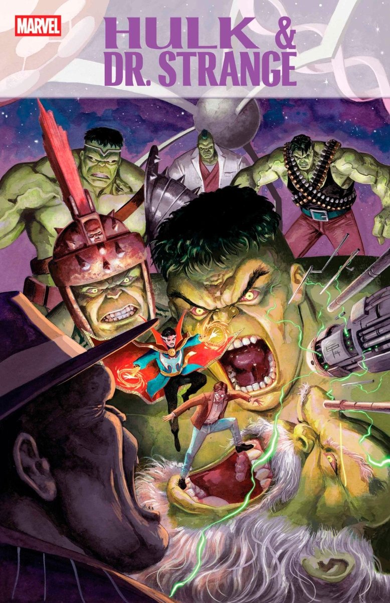 Hulk & Doctor Strange 1 German Peralta Variant - Walt's Comic Shop