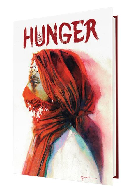 Hunger HC Bill Sienkiewicz Premiere Edition With Gold Foil Slipcase *PRE - ORDER* - Walt's Comic Shop