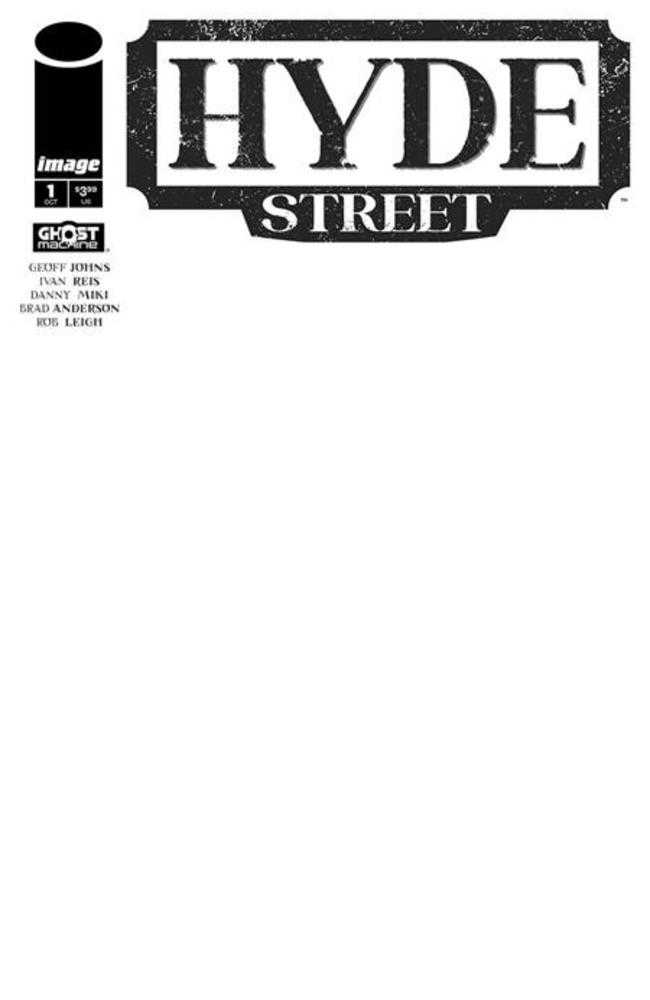 Hyde Street #1 Cover F Blank Sketch Cover - Walt's Comic Shop