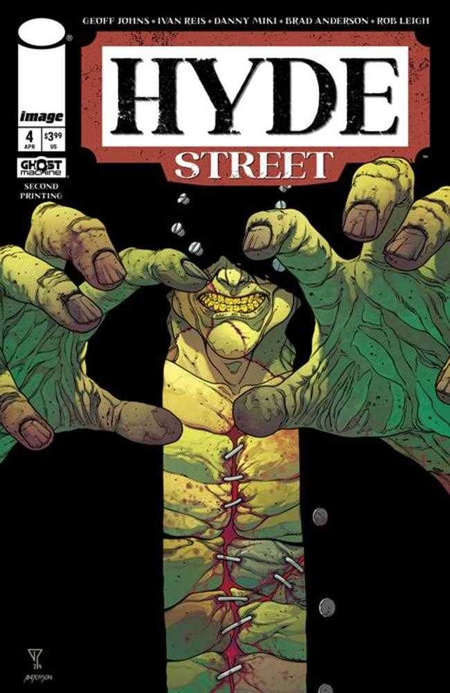 Hyde Street #4 2nd Print - Walt's Comic Shop