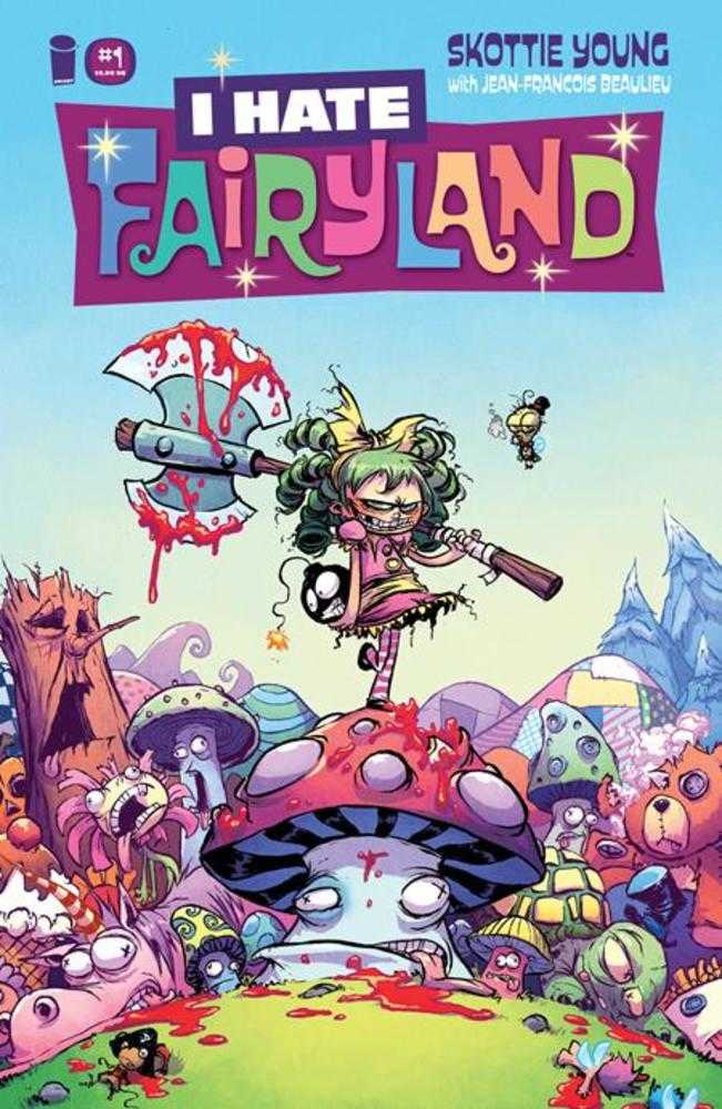 I Hate Fairyland 1 Facsimile Edition Cover A Skottie Young (Mature) - Walt's Comic Shop