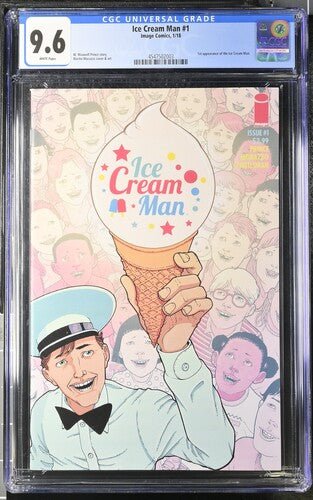 Ice Cream Man #1 1st Print CGC 9.6 - Walt's Comic Shop