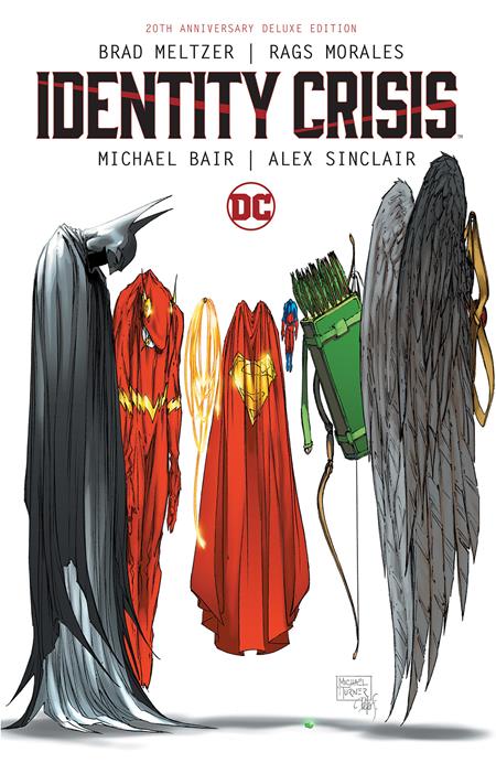 Identity Crisis 20th Anniversary Deluxe Edition HC Book Market Michael Turner Cover - Walt's Comic Shop