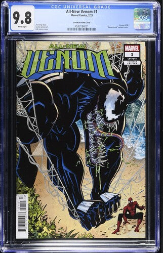 All-New Venom #1 Larsen 1:50 Ratio Variant Cover CGC 9.8