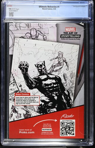 Ultimate Wolverine #1 Cover A CGC 9.8