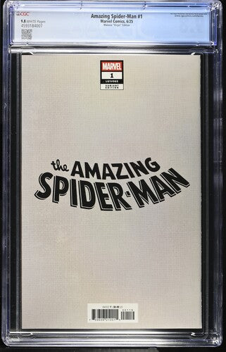 Amazing Spider-Man (2025) #1 NM 1:50 Malavia Black Cat Virgin Variant CGC 9.8
