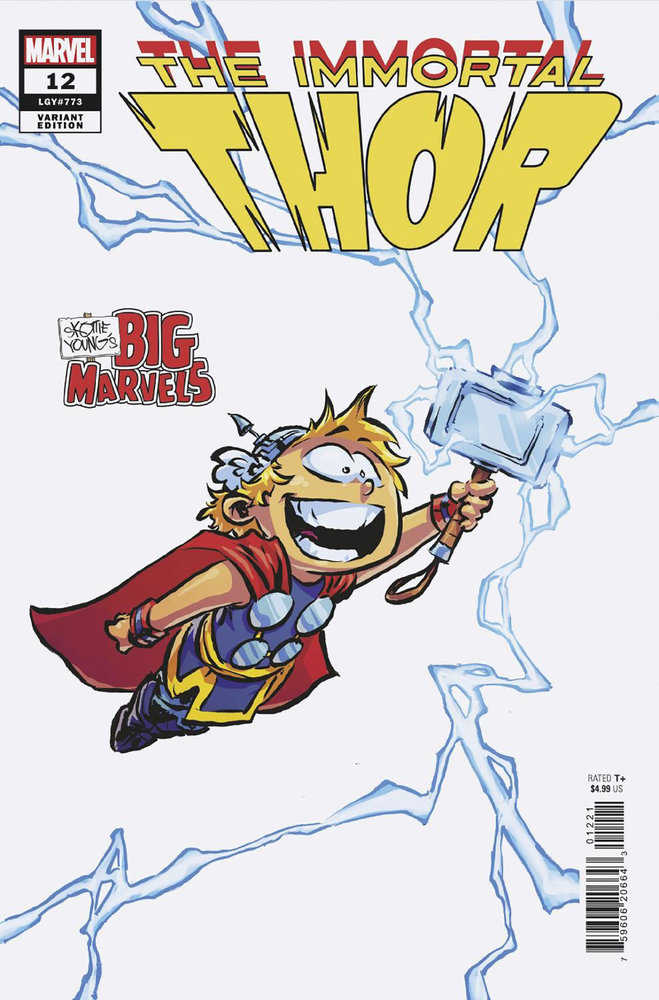 Immortal Thor #12 Skottie Young'S Big Marvel Variant - Walt's Comic Shop