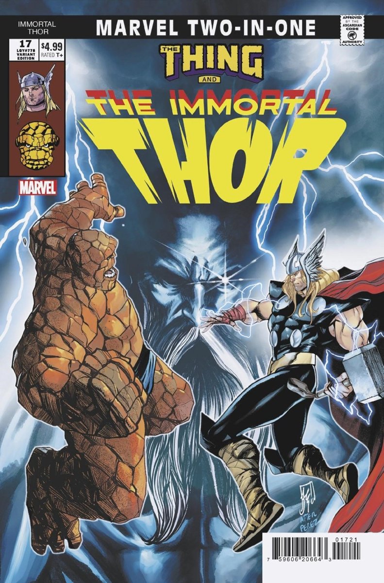 Immortal Thor #17 Stefano Caselli Marvel Two - In - One Variant - Walt's Comic Shop