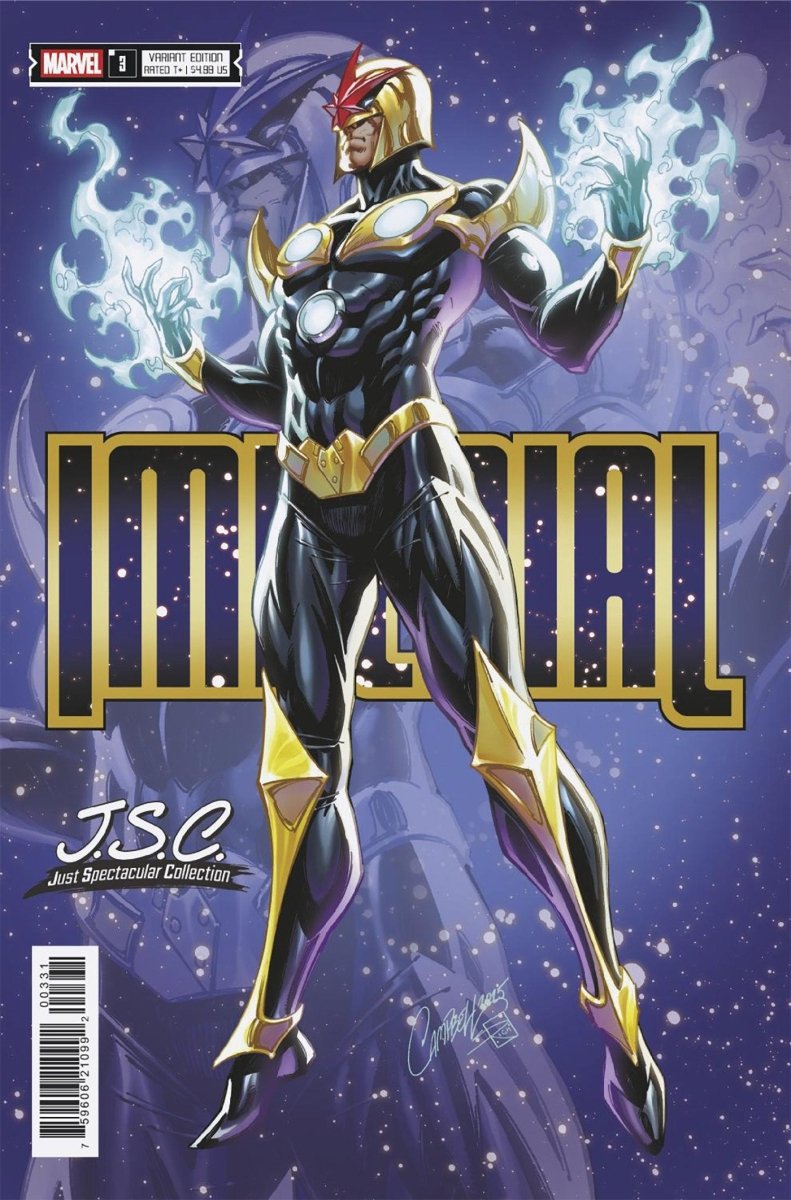 Imperial 3 J. Scott Campbell Just Spectacular Collection Variant - Walt's Comic Shop