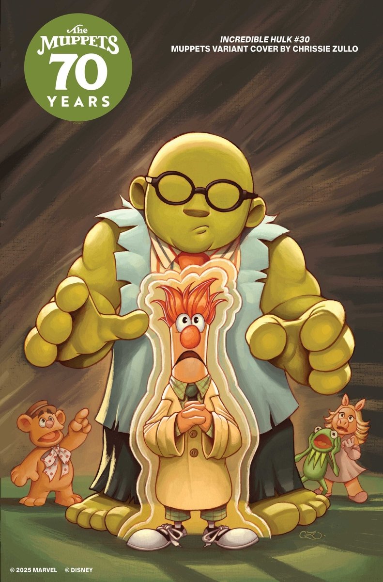 Incredible Hulk 30 Chrissie Zullo Muppets Variant - Walt's Comic Shop