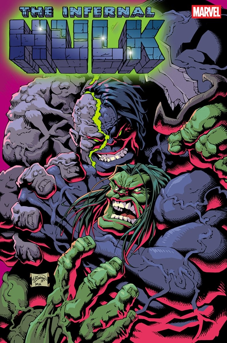 Infernal Hulk 8 Will Robson Variant - Walt's Comic Shop