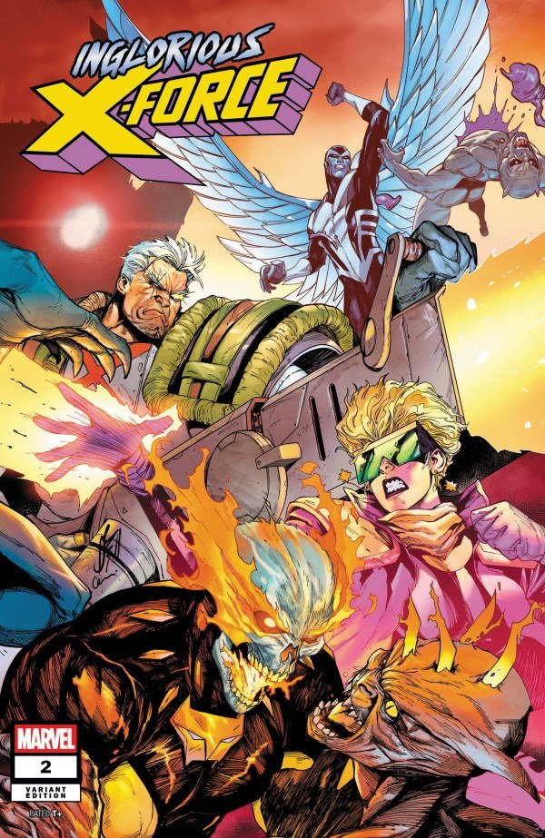 Inglorious X Force 2 Stefano Caselli Variant - Walt's Comic Shop