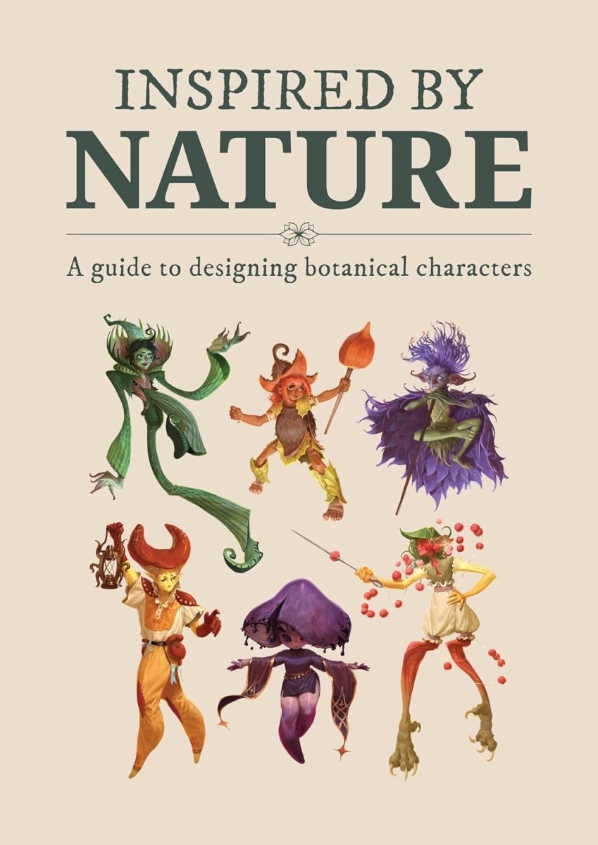 Inspired By Nature Designing Botanical Characters HC - Walt's Comic Shop