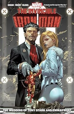 Invincible Iron Man By Gerry Duggan Vol. 2: The Wedding Of Tony Stark And Emma Frost TP *DAMAGED* - Walt's Comic Shop
