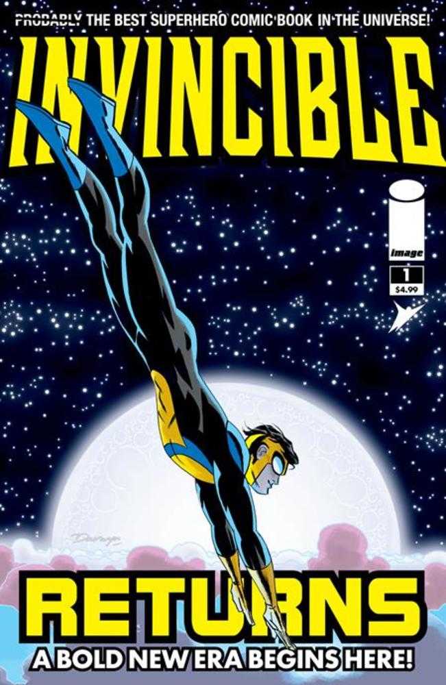 Invincible Returns Facsimile Edition 1 Cover C Darwyn Cooke Variant *one copy per customer* - Walt's Comic Shop
