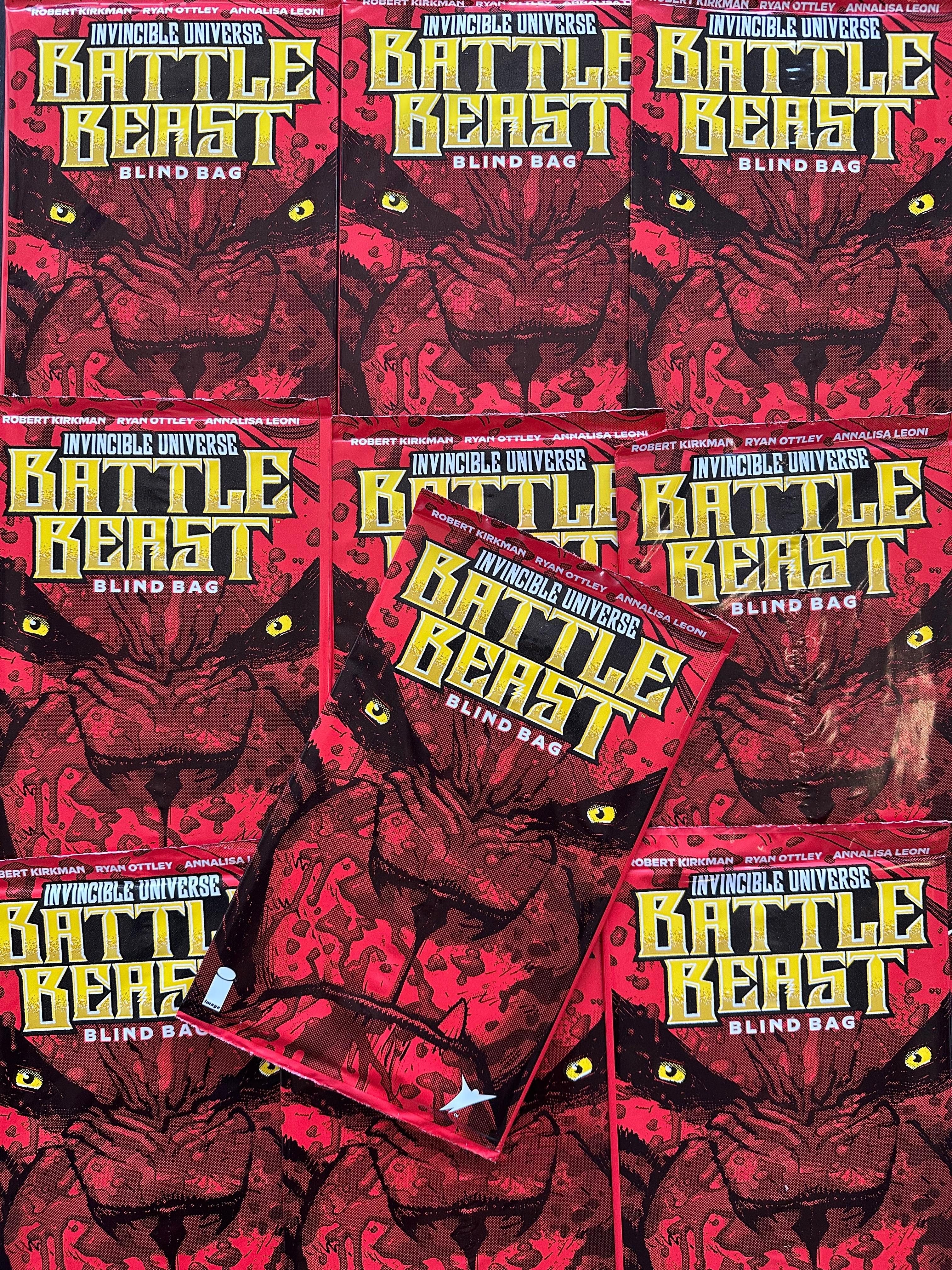 Invincible Universe Battle Beast #1 Cover C Blind Bag Variant *BUNDLE of 10*