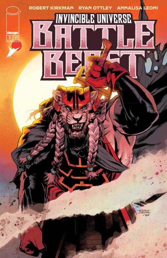 Invincible Universe Battle Beast 2 Cover D Mahmud Asrar & Matthew Wilson 1:25 Ratio Variant - Walt's Comic Shop