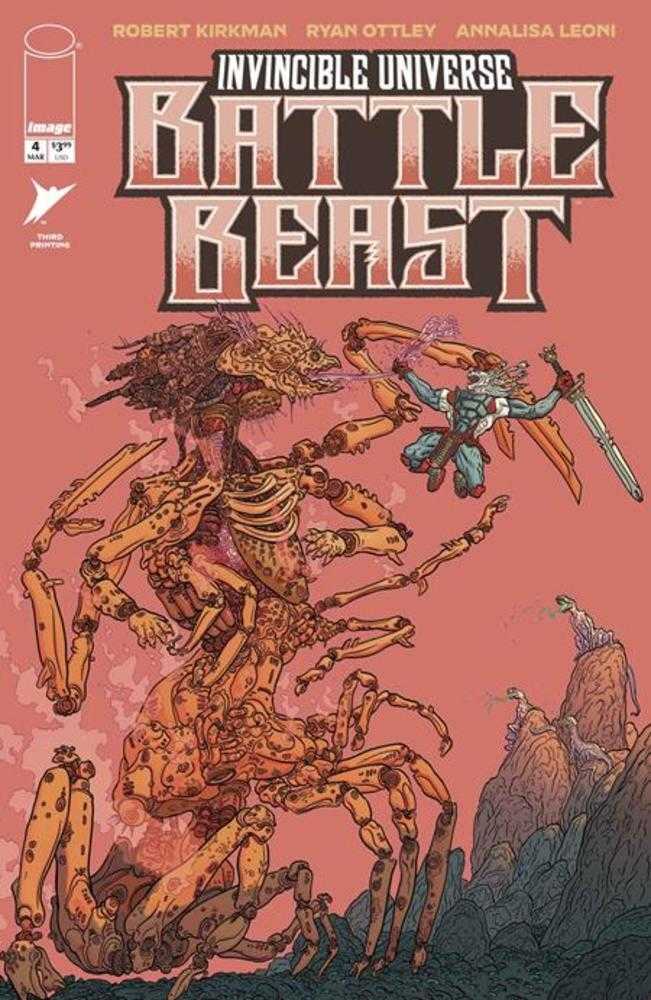 Invincible Universe Battle Beast 4 3rd Printing - Walt's Comic Shop