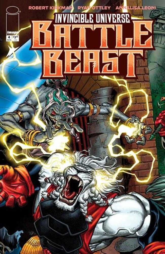 Invincible Universe Battle Beast 4 Cover C Ej Su Connecting 1:10 Ratio Variant - Walt's Comic Shop
