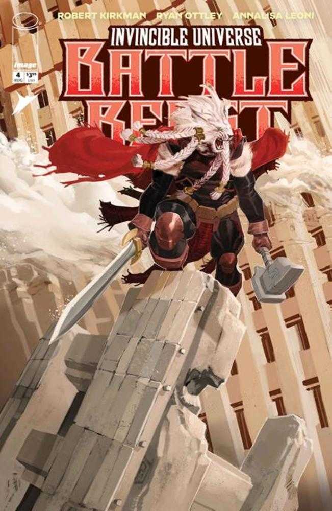 Invincible Universe Battle Beast 4 Cover F Eric Canete 1:100 Ratio Variant - Walt's Comic Shop
