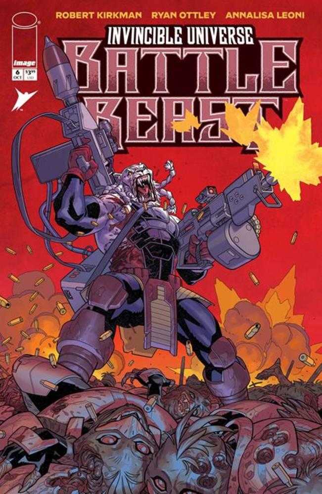 Invincible Universe Battle Beast 6 Cover D Cory Walker & Lorenzo De Felici 1:25 Ratio Variant - Walt's Comic Shop