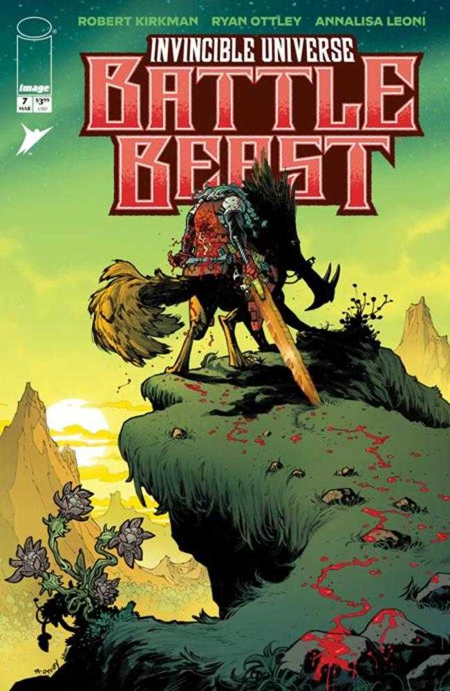 Invincible Universe Battle Beast 7 Cover A Ryan Ottley & Annalisa Leoni - Walt's Comic Shop