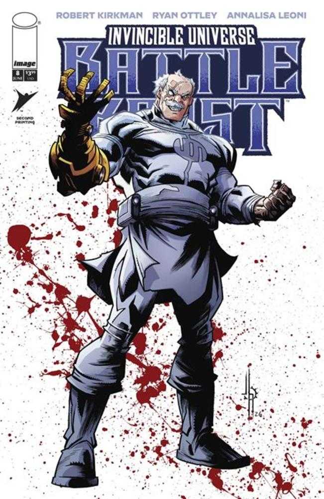 Invincible Universe Battle Beast 8 2nd Printing - Walt's Comic Shop