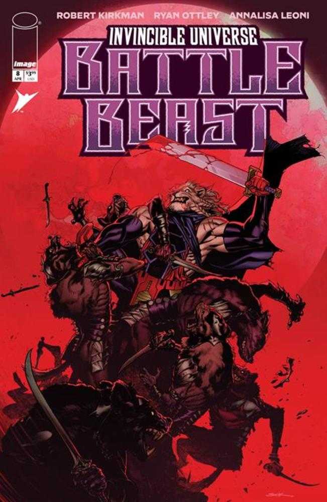 Invincible Universe Battle Beast 8 Cover B Ryan Sook Variant - Walt's Comic Shop