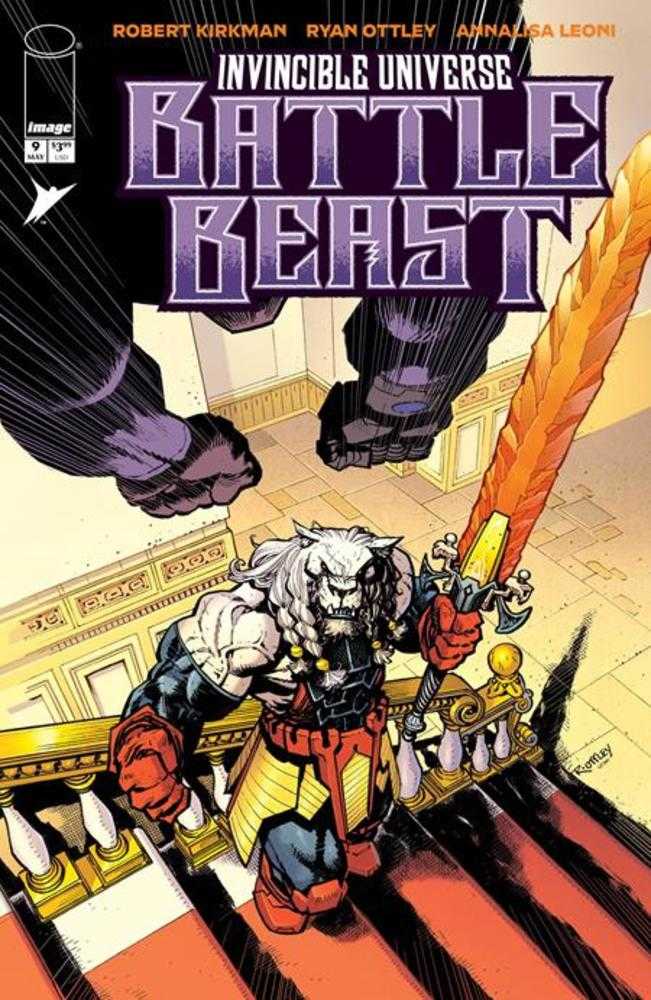 Invincible Universe Battle Beast 9 Cover A Ryan Ottley & Annalisa Leoni - Walt's Comic Shop