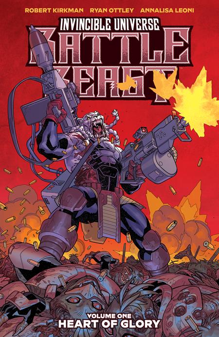 Invincible Universe Battle Beast TP Vol 01 Direct Market Exclusive Ryan Ottley & Annalisa Leoni Cover *PRE - ORDER* - Walt's Comic Shop