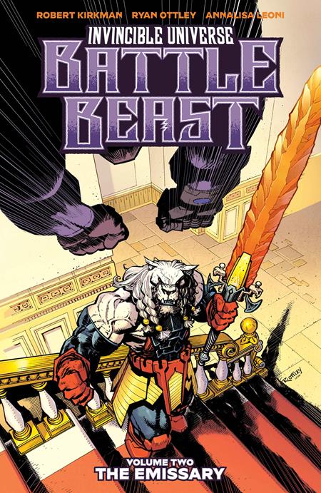 Invincible Universe Battle Beast TP Vol 02 Ryan Ottley & Annalisa Leoni Cover *PRE-ORDER* - Walt's Comic Shop