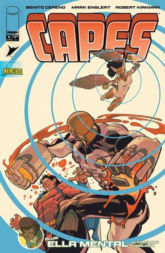 Invincible Universe Capes 8 Cover B Conor Hughes Variant - Walt's Comic Shop