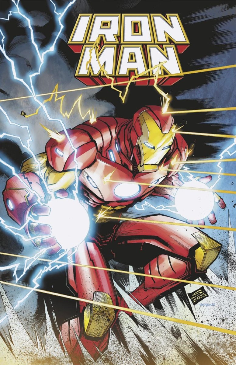 Iron Man 1 Gerardo Sandoval Foil Variant - Walt's Comic Shop