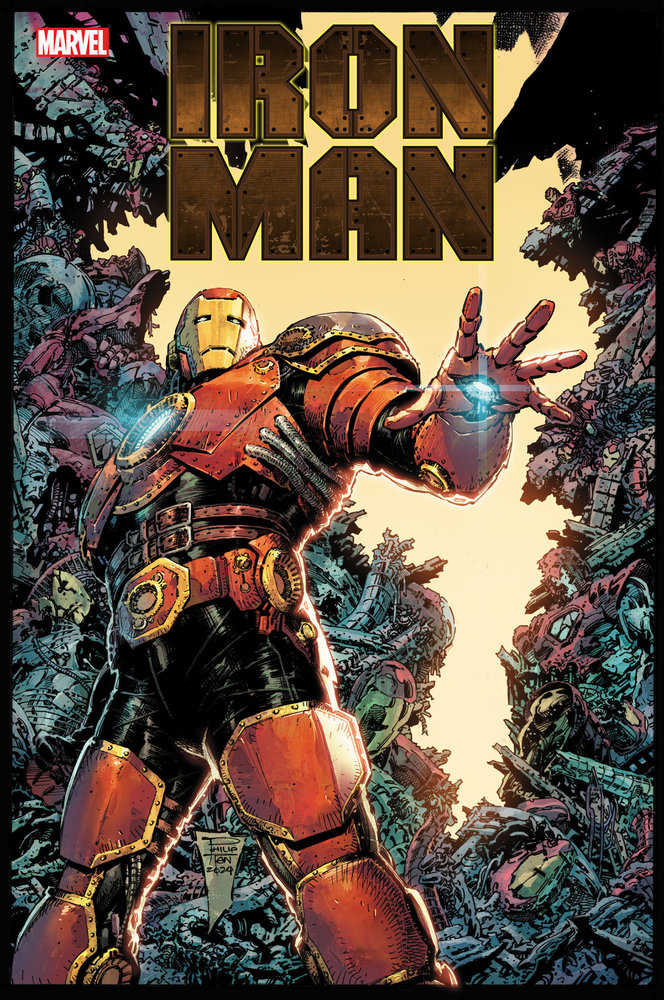 Iron Man #1 Philip Tan Foil Variant - Walt's Comic Shop