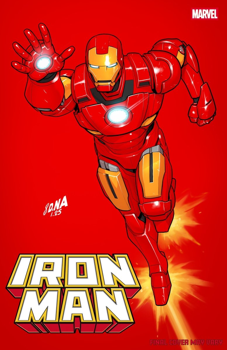 Iron Man 2 David Nakayama Color Block Red Variant - Walt's Comic Shop