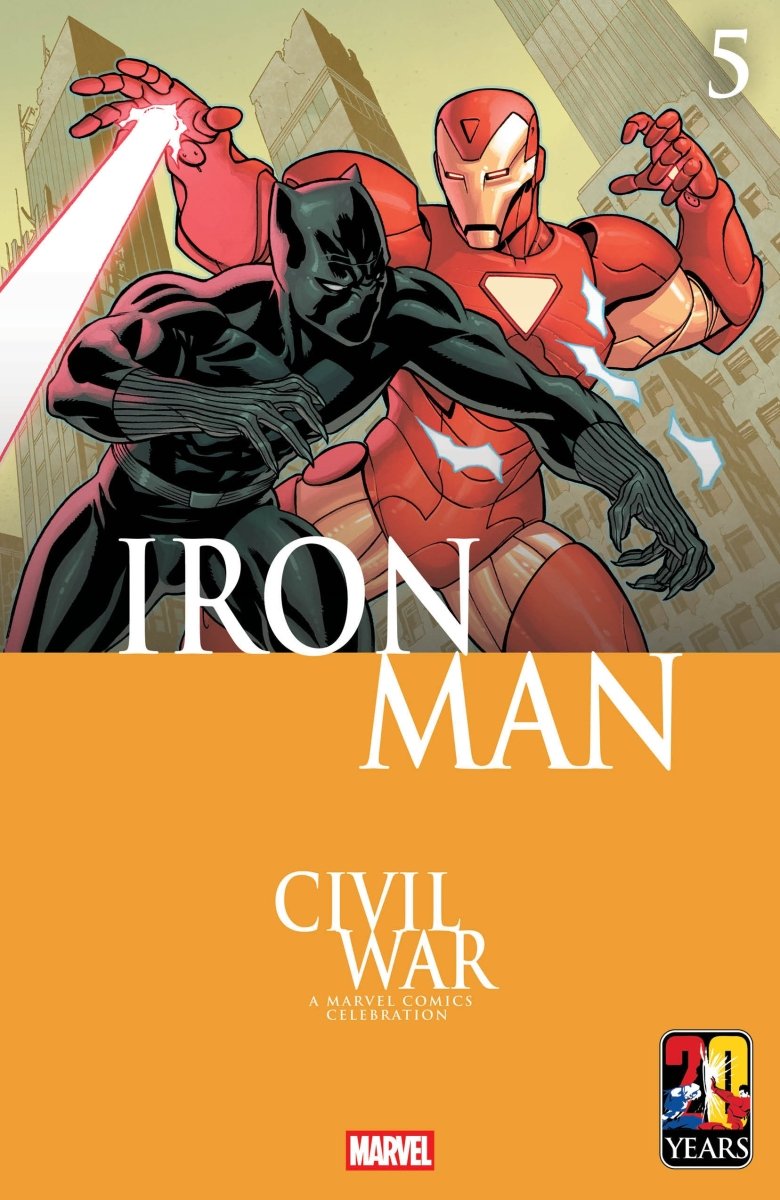 Iron Man 5 Mike McKone Civil War Celebration Variant - Walt's Comic Shop