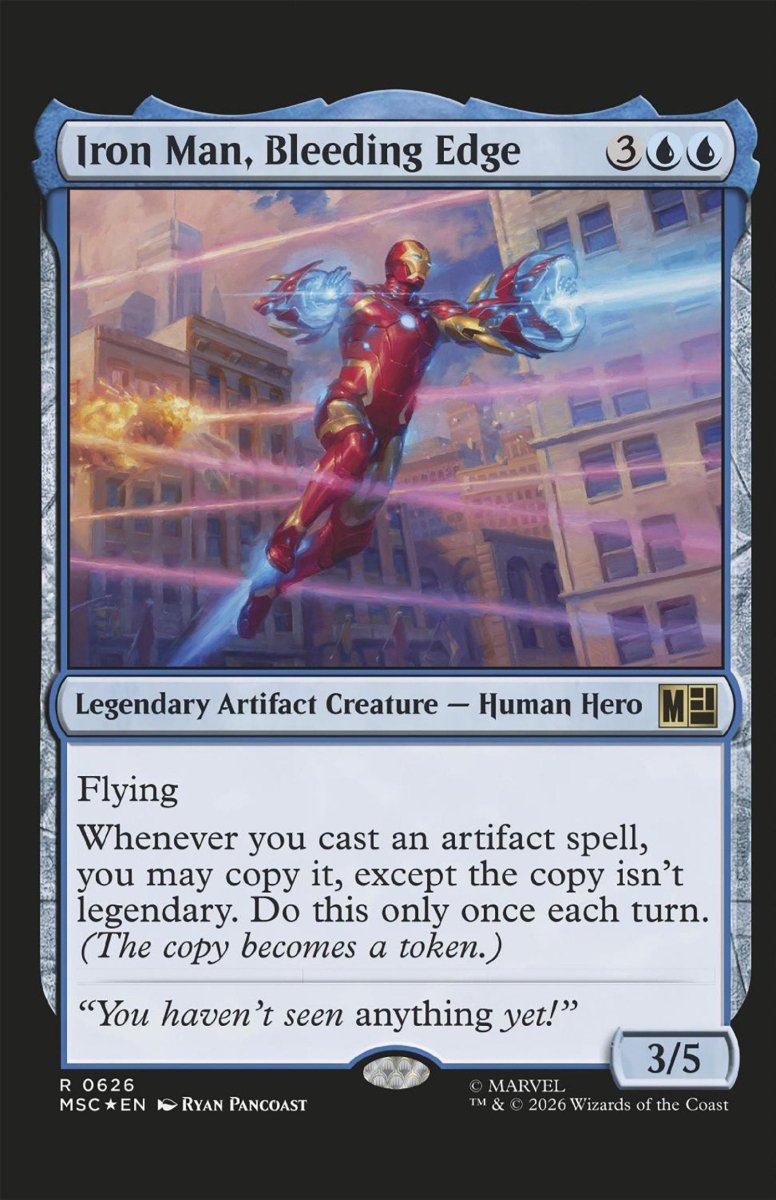 Iron Man 6 Classified Artist Magic: The Gathering Variant - Walt's Comic Shop