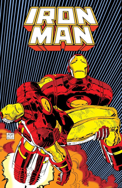 iron man comic cover wearing helmet Man: Armor Wars Omnibus John Romita Jr. [DM Only] HC The Original Wolf Big Cufflinks Color:GUN
