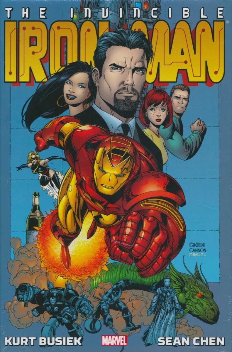 Iron Man by Kurt Busiek & Sean Chen Omnibus *OOP* - Walt's Comic Shop
