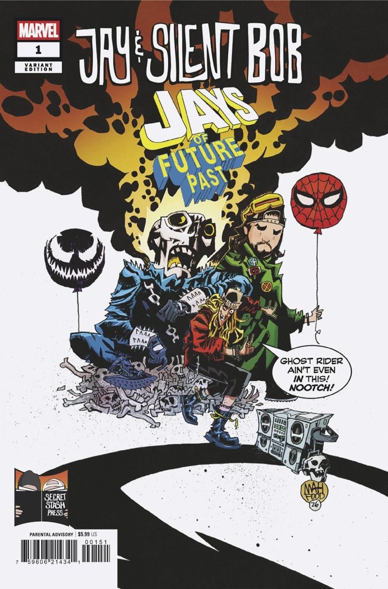 Jay & Silent Bob: Jays Of Future Past 1 Jim Mahfood Variant - Walt's Comic Shop
