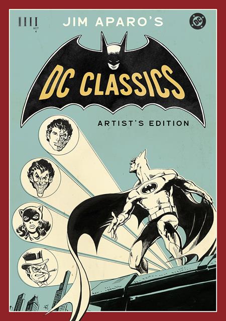 Jim Aparos DC Classics Artists Edition HC Jim Aparo Cover *PRE - ORDER* - Walt's Comic Shop